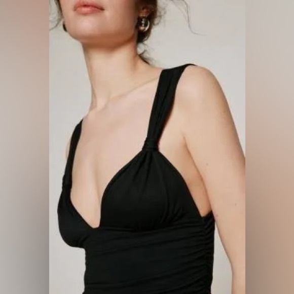 *NWT* Kimchi Blue Kennedi Knot Cami Top in Black, Size Large - Picture 3 of 13